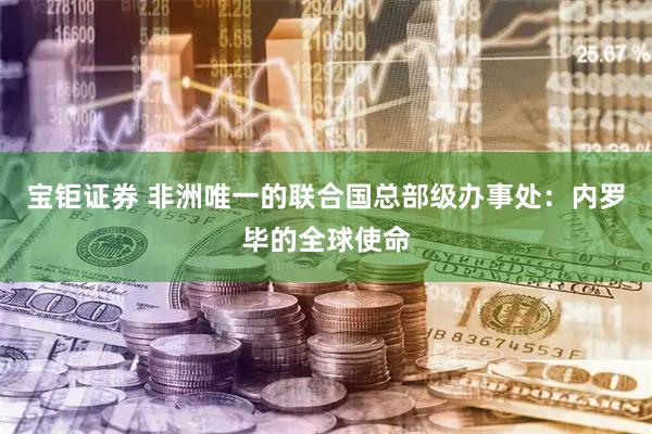 宝钜证券 非洲唯一的联合国总部级办事处：内罗毕的全球使命